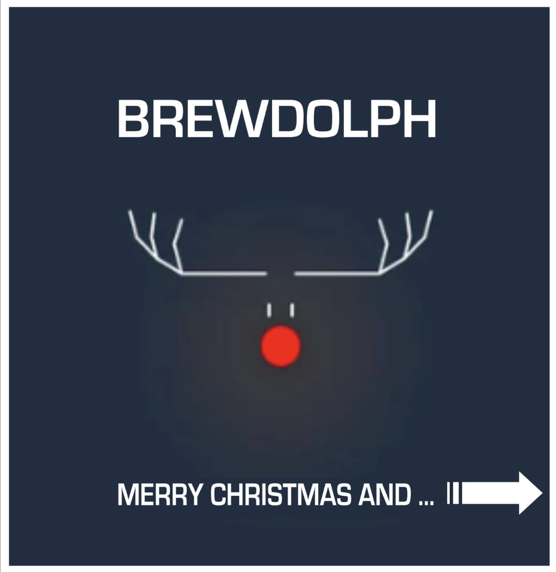 Etikett Brewdolph vorne